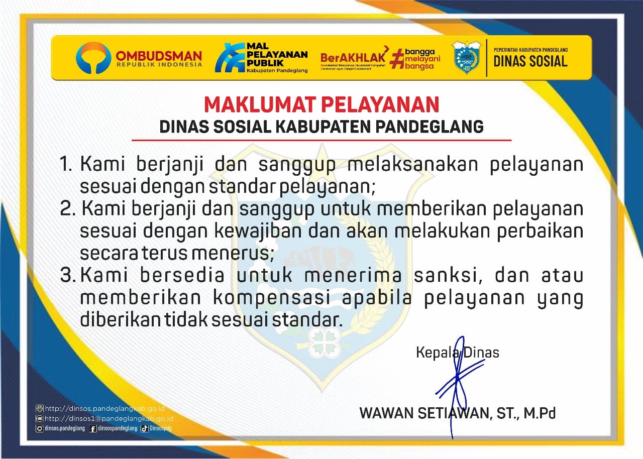 Maklumat Pelayanan